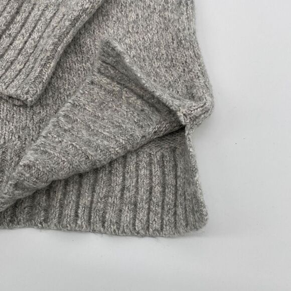 Eddie Bauer Lounge Turtleneck Rag Wool Sweater Soft & Cozy‎ Grey XS - Picture 5 of 10